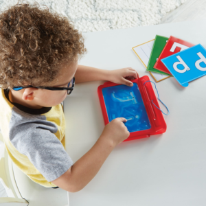 Letters natekenen gelpad