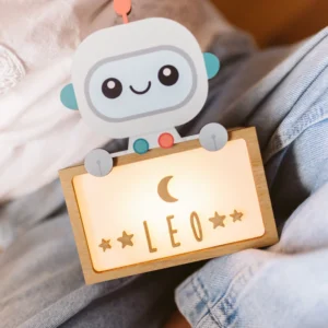 Personaliseerbare lamp robot